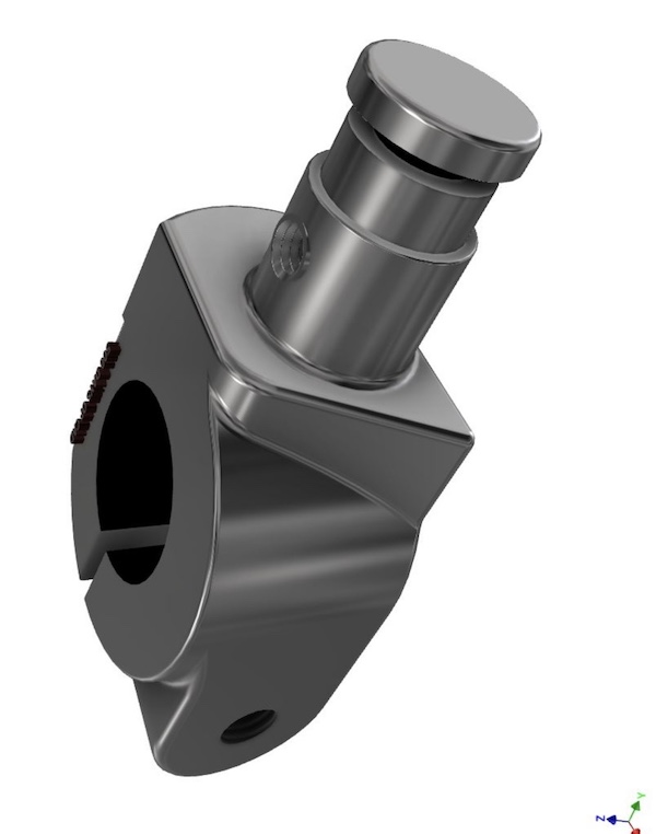 pieza mecanizada cnc
